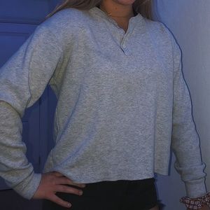 brandy melville grey long sleeve